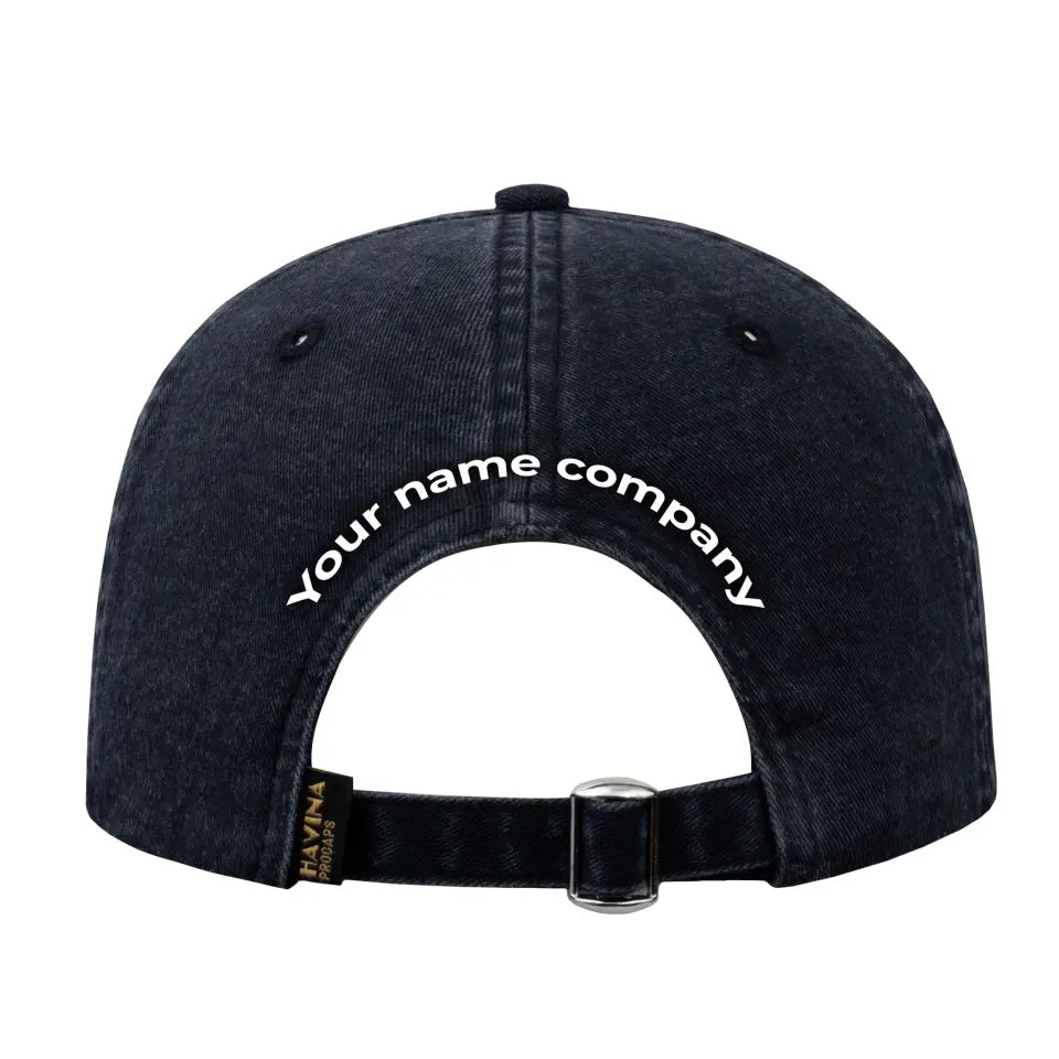 Alphabet Cotton Cap - Customer Design Caps - Birthday Gifts
