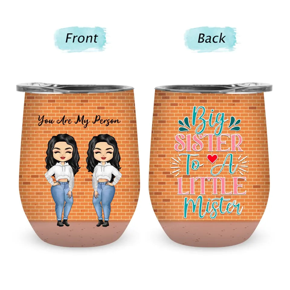 We Are Alway Best Friend - Gift For BFF - Personalized Wine Tumble