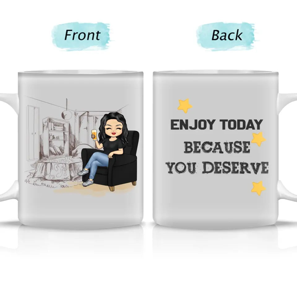 What Day Is Today Who Cares Retired Custom Mug- Retirement Gift