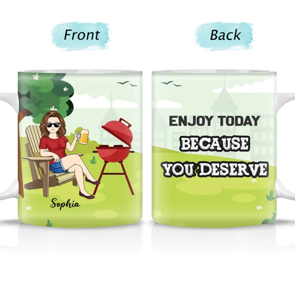 Retro What Day Is Today Who Cares Custom Mug- Retirement Gift