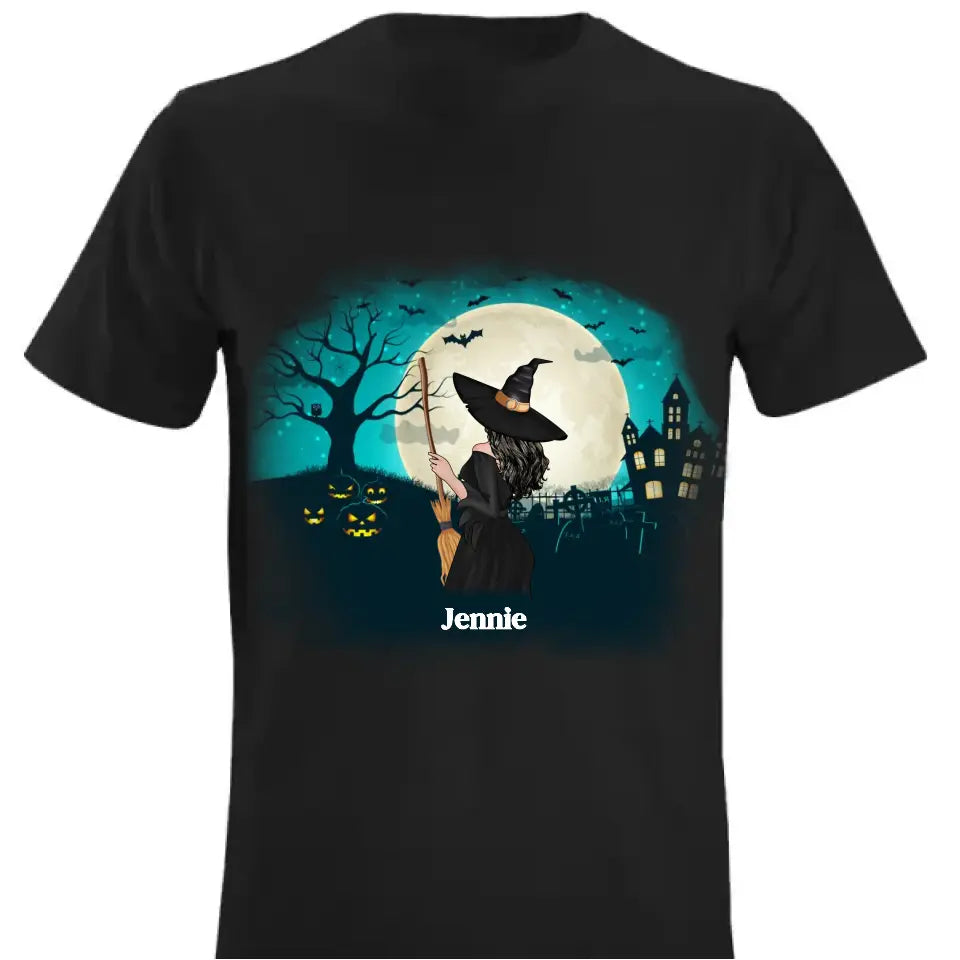 Witch Wish A Mufuka Would Personalized T-Shirt - Gift For Women