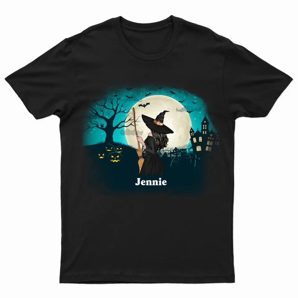 Witch Wish A Mufuka Would Personalized T-Shirt - Gift For Women