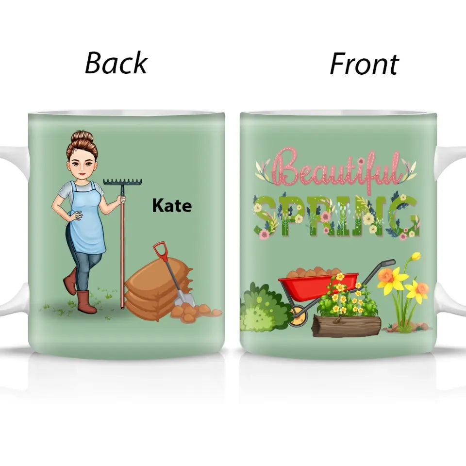 Beautiful Spring - Birthday, Loving Gift- Personalized Mug