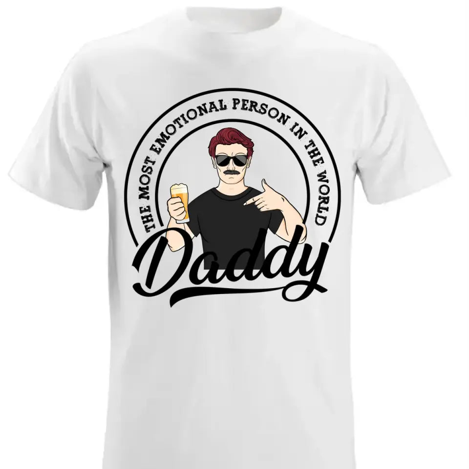 Daddy The Man The Myth The Legend  Custom T Shirt - Gift For Dad