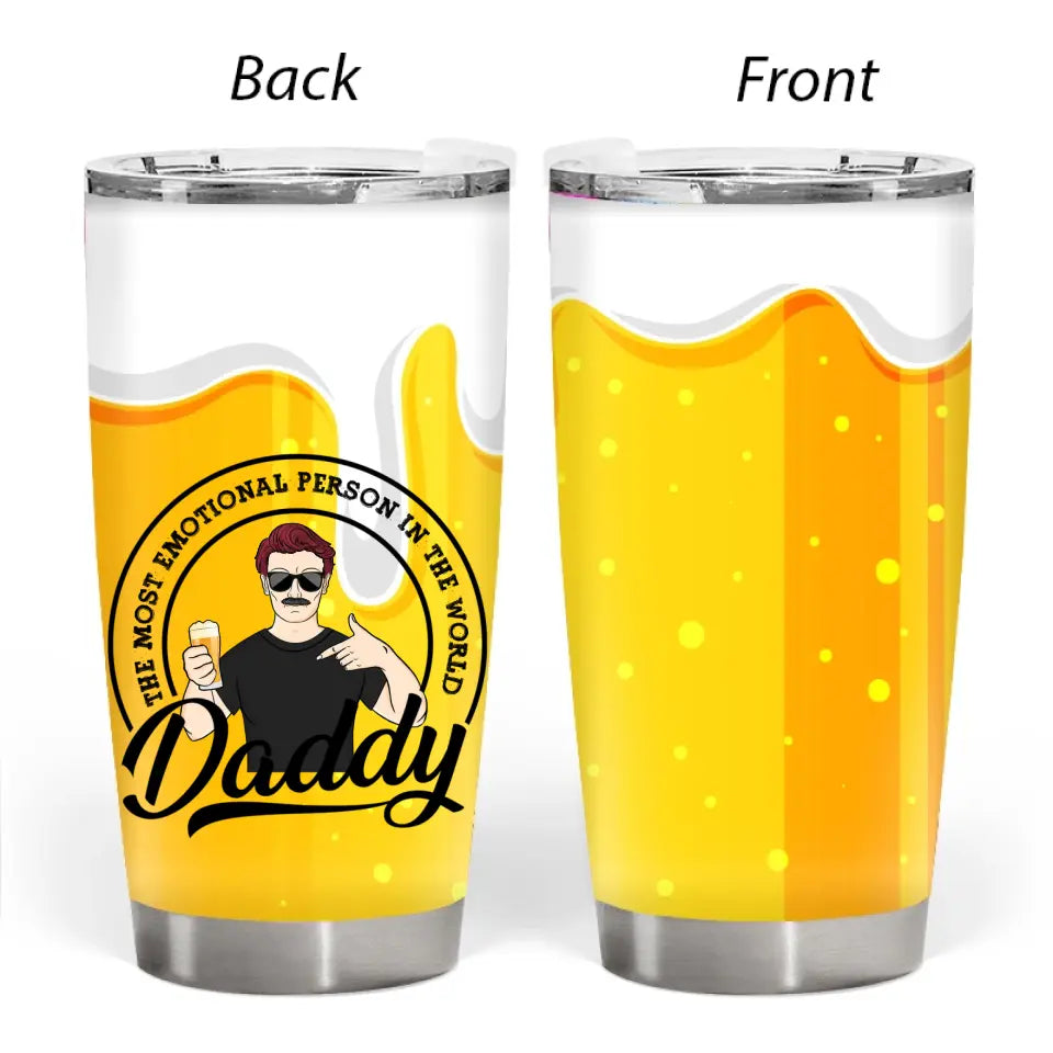Daddy The Man The Myth The Legend Custom Tumbler - Gift For Dad