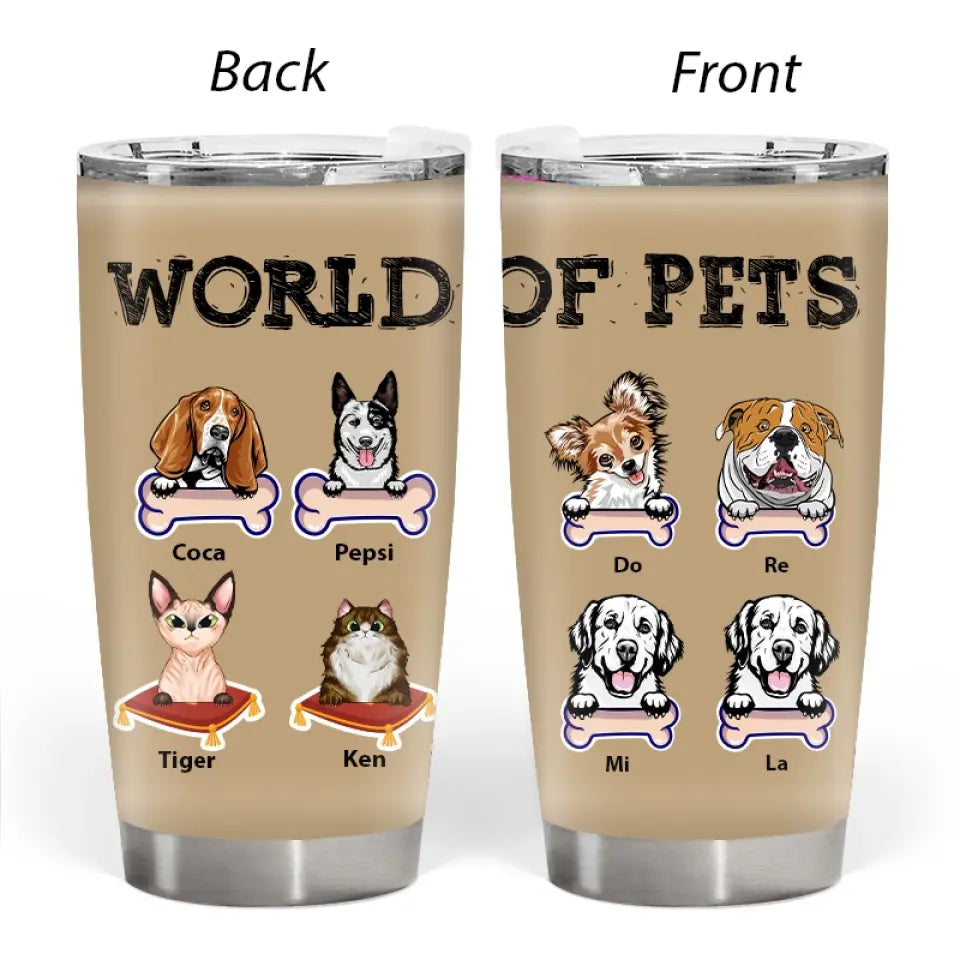 My Mom Said I‘m A Baby - Birthday, Loving, Funny, Gift For Dog Mom, Cat Mom, Cat Dad, Dog Dad, Pet Lover - Personalized Custom Tumbler