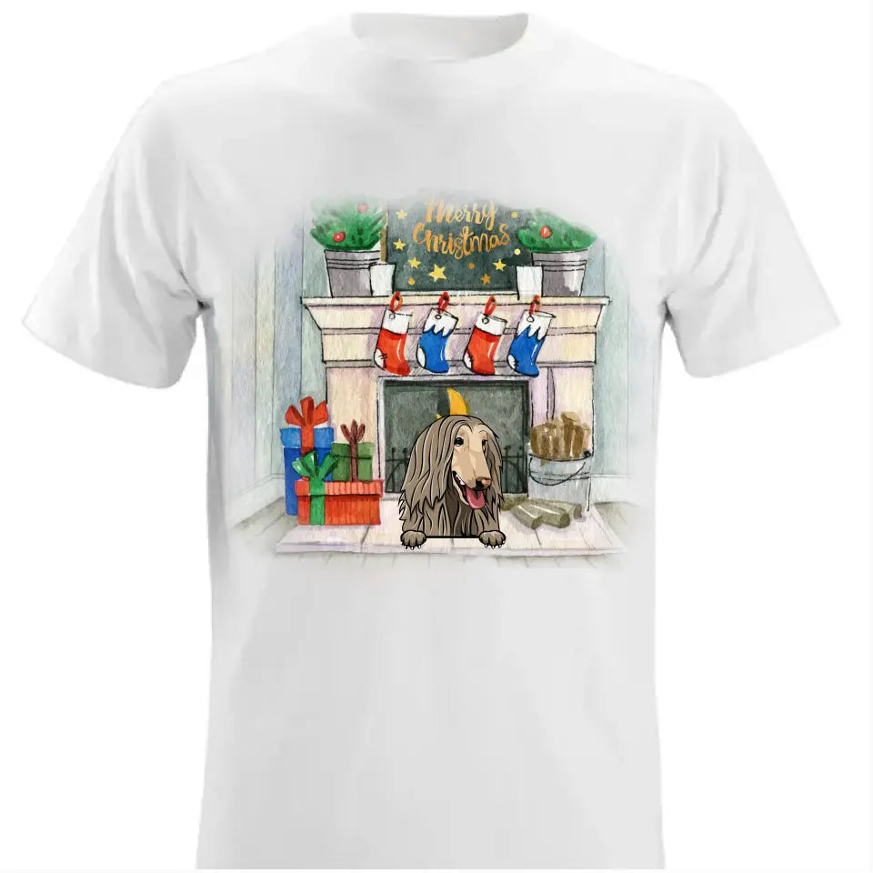 Meowy Catmas Custom T-Shirt - Christmas Gift For Pet Lovers