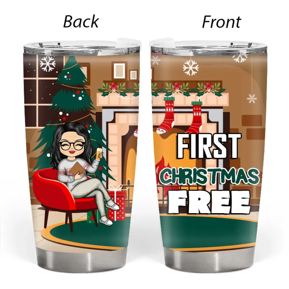 First Christmas Retired - Personalized Tumbler - Gift For Family