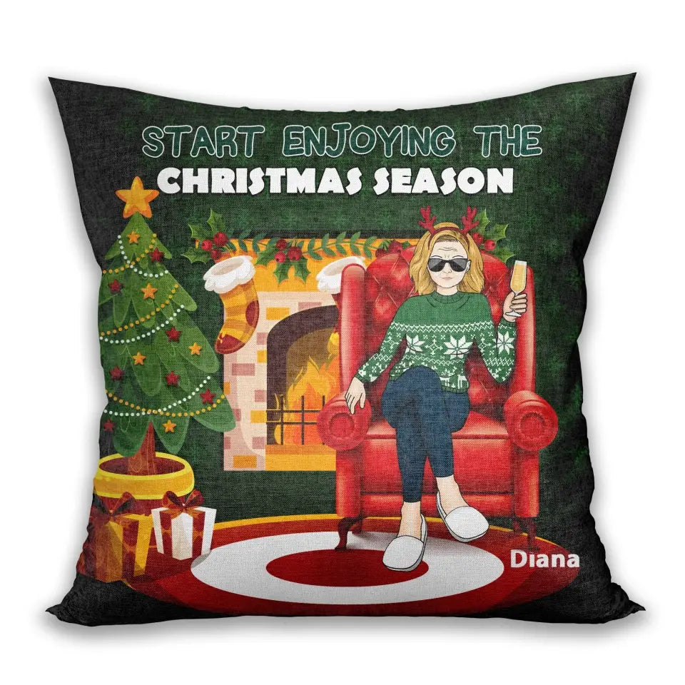 Christmas Retired 2023 Not My Problem Personalized Pillow- Best Gift