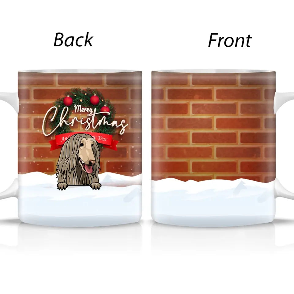 Meowy Christmas - Christmas Gift For Cat Lovers - Personalized Mug