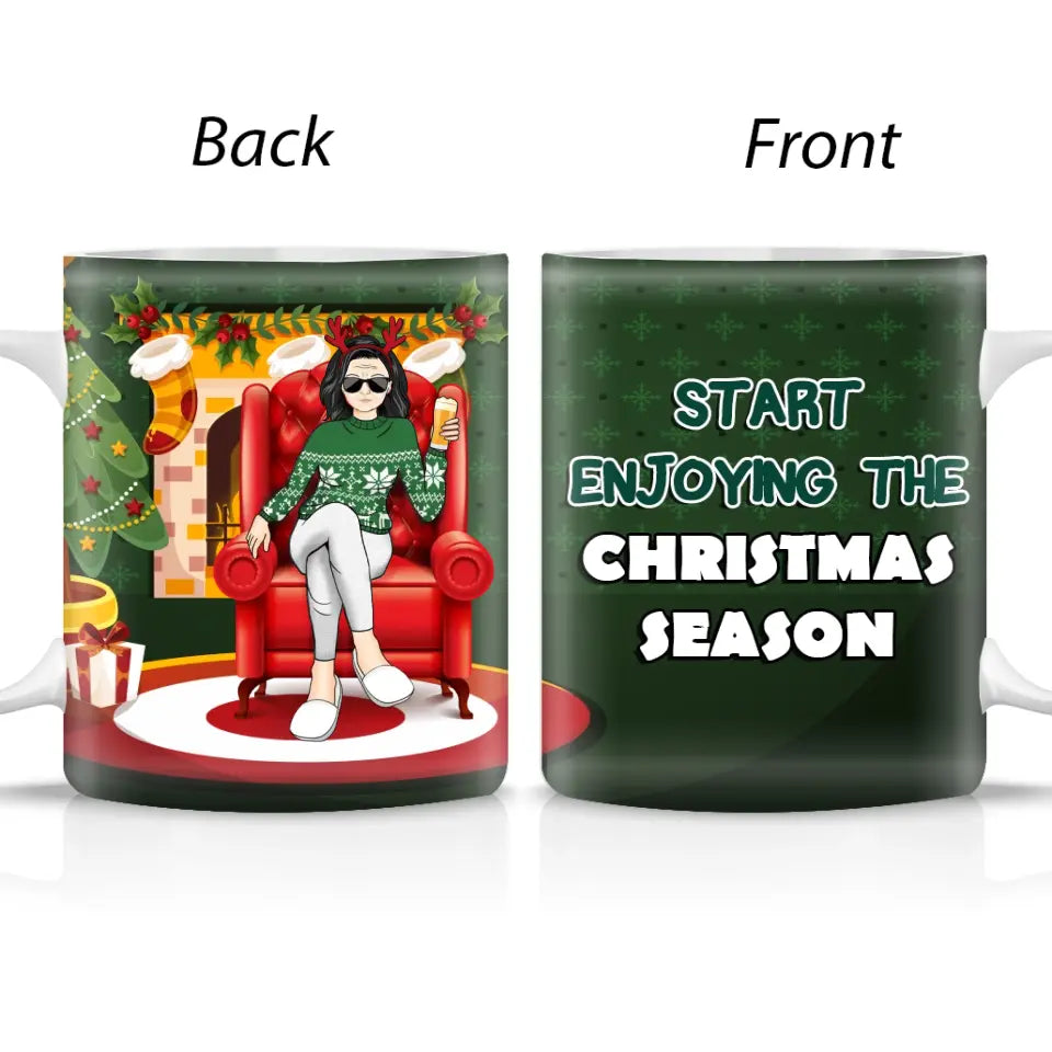 Christmas Retired 2023 Not My Problem Personalized Mug - Best Gift