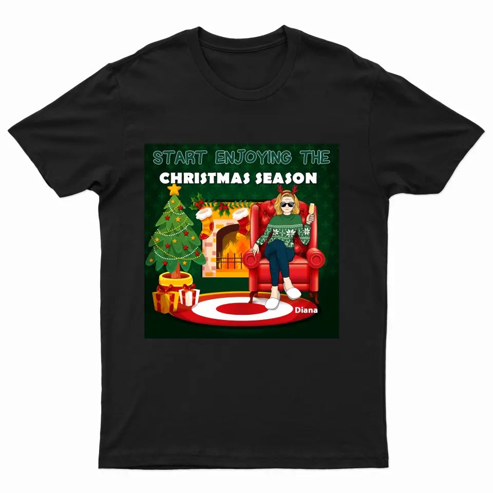 Christmas Retired 2023 Not My Problem Personalized T-Shirt - Best Gift