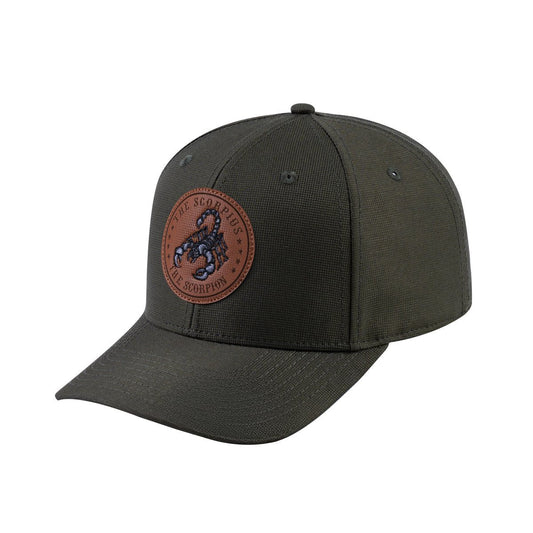 Scorpio Zodiac V2 6-Panel Baseball Cap with Olive front and Olive back