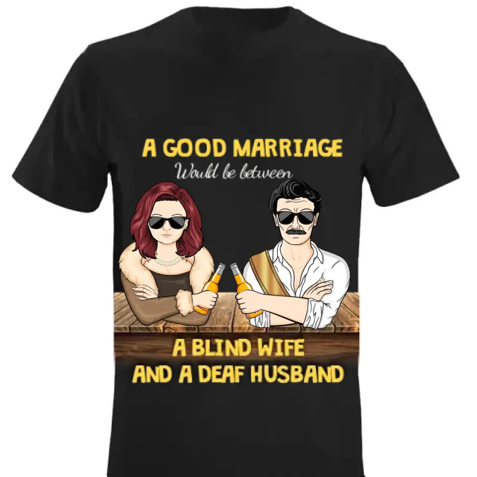 Trophy Husband - Funny Gift For Married Couples - Custom T-shirt
