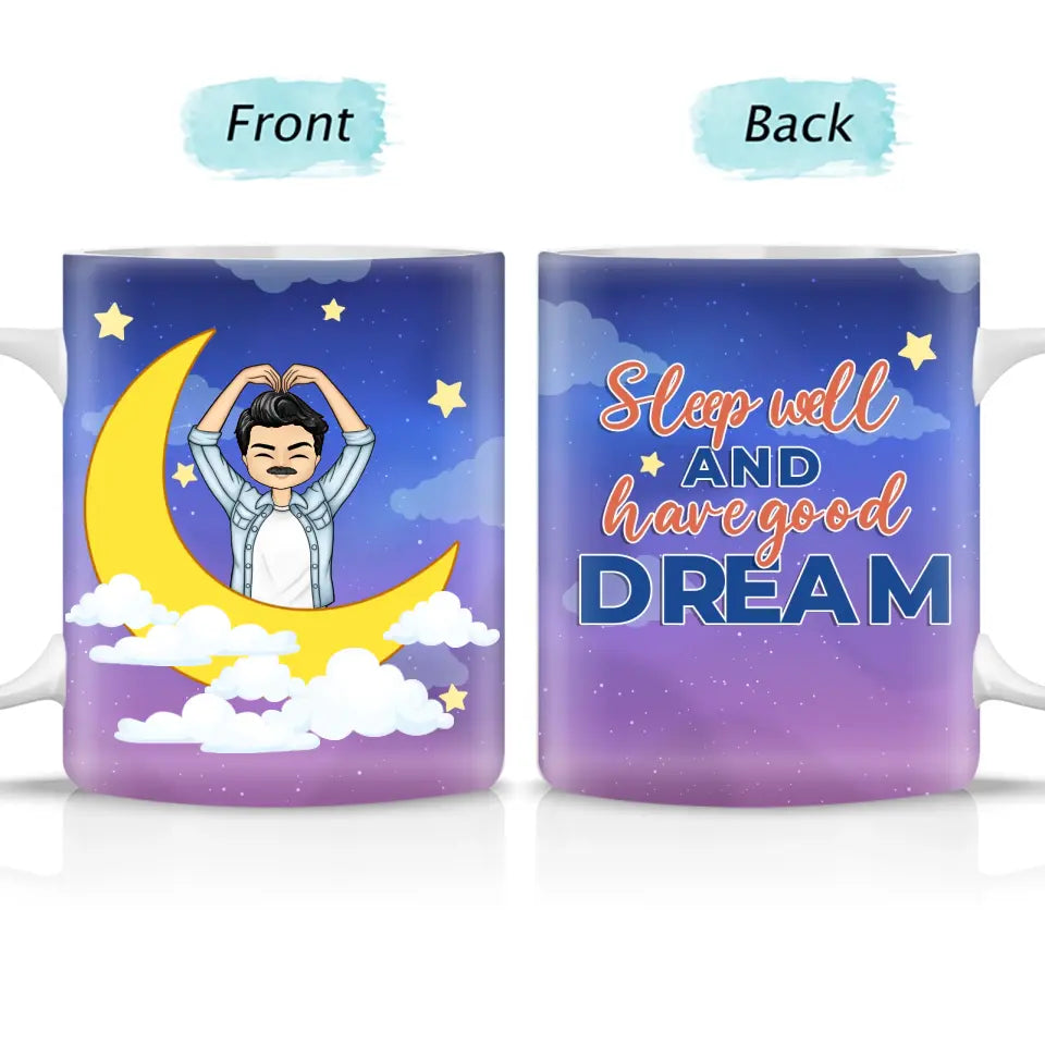 Sleep Well And Have Good Dream Personalized Edge-to-Edge Mug