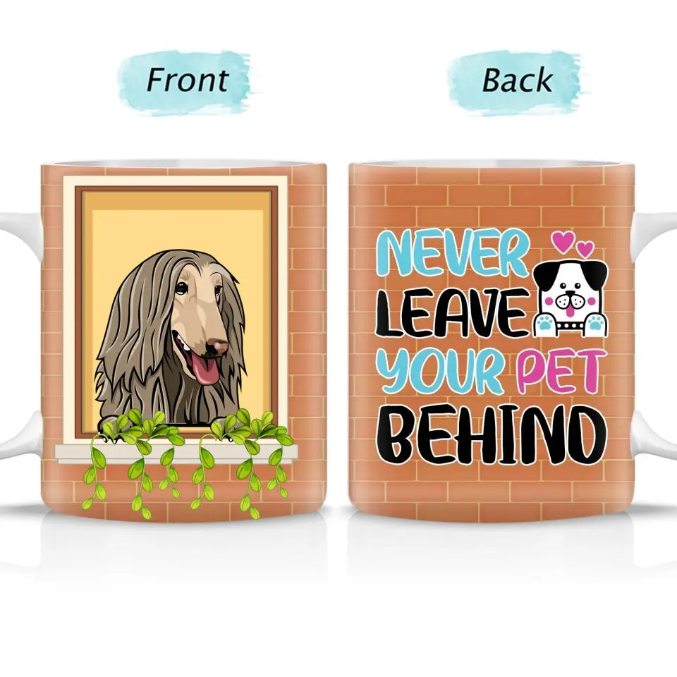 Pet Lovers Good Morning Human Servant - Personalized Accent Mug