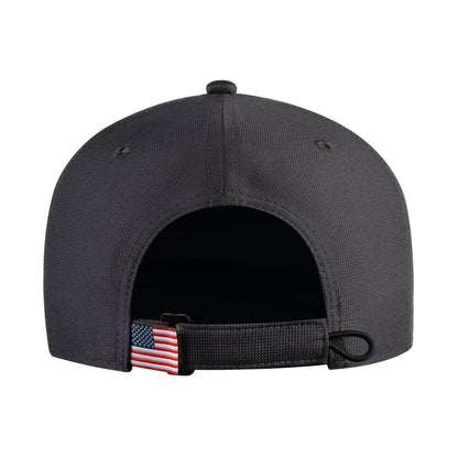 Bear V2 6-Panel Baseball Cap with Dark Grey front and Dark Grey back
