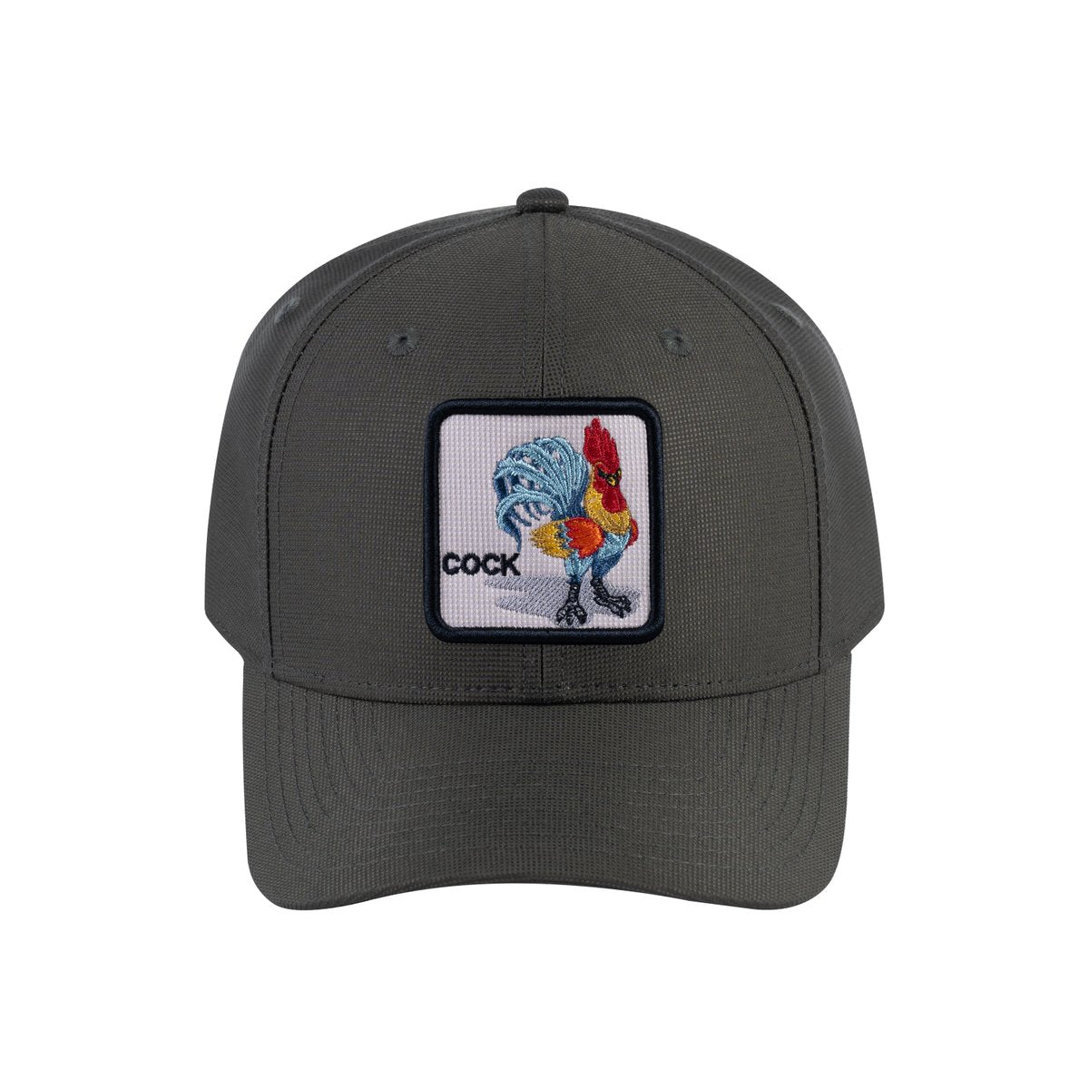 Unisex V2 Embroidered The Chicken, 6-Panel Baseball Cap, Olive/Olive, Adjustable Fit