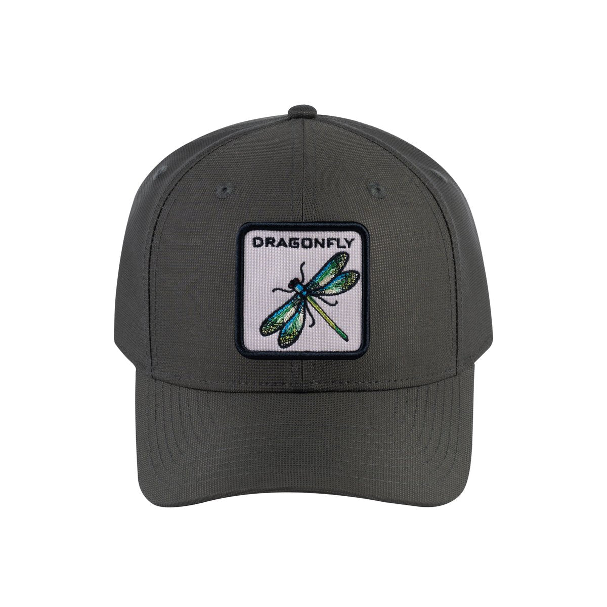Unisex V2 Embroidered The Dragonfly, 6-Panel Baseball Cap, Olive/Olive, Adjustable Fit
