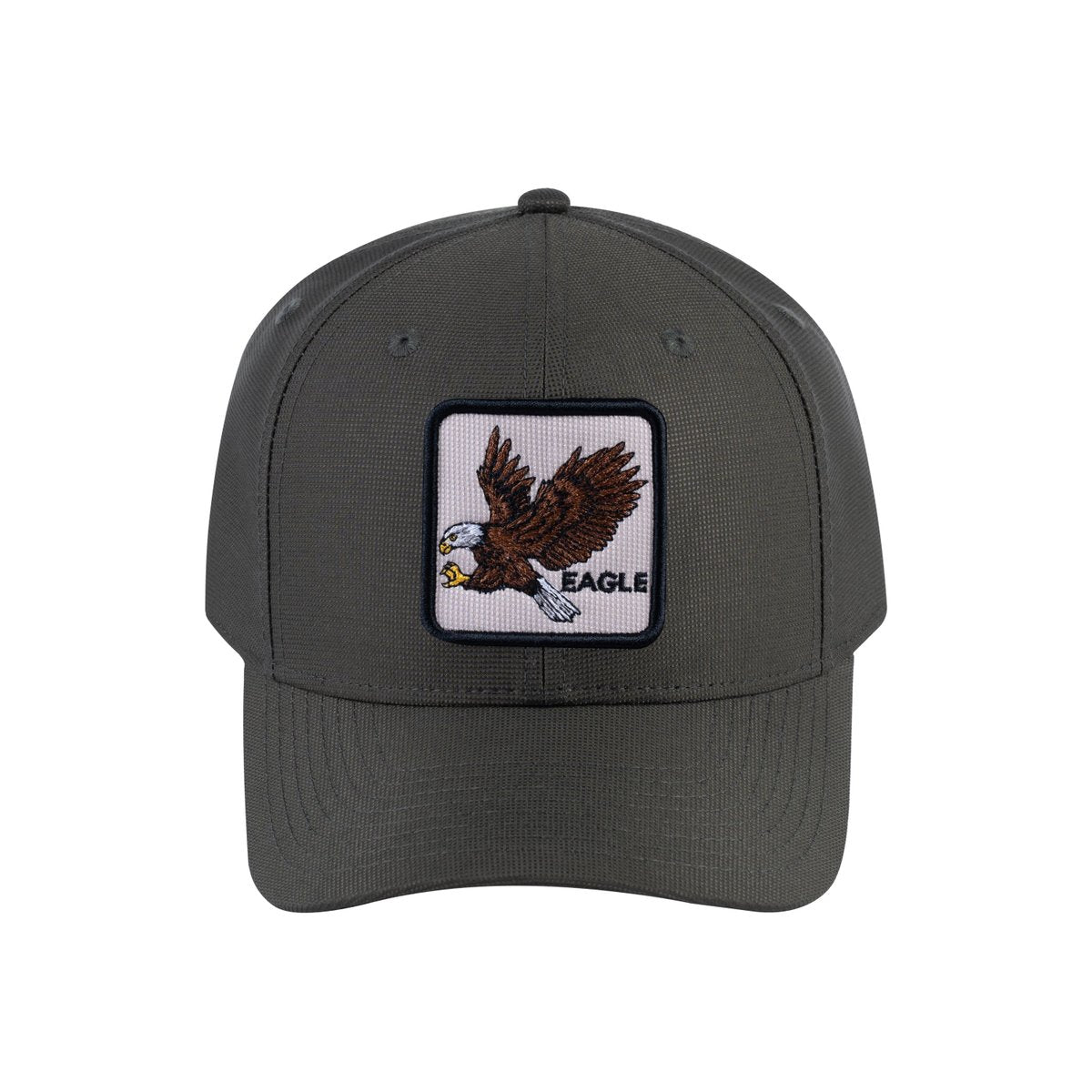 Unisex V2 Embroidered The Eagle, 6-Panel Baseball Cap, Olive/Olive, Adjustable Fit