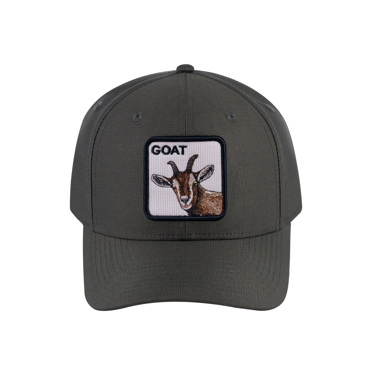 Unisex V2 Embroidered The Goat, 6-Panel Baseball Cap, Olive/Olive, Adjustable Fit