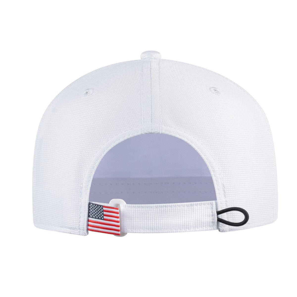Unisex V2 Embroidered The Salmon, 6-Panel Baseball Cap, White/White, Adjustable Fit