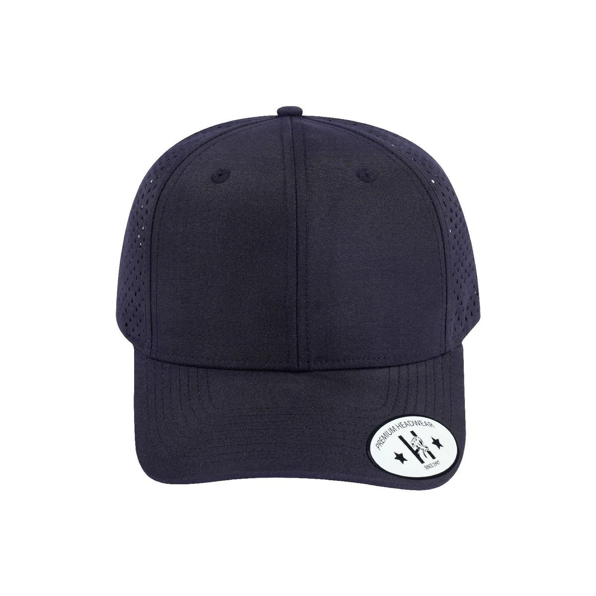 Blank 6-Panel Microfiber Laser Hole Trucker Hat