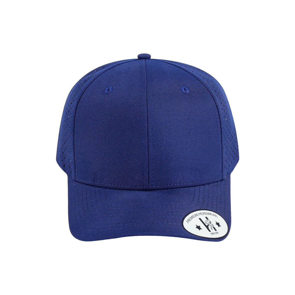 Blank 6-Panel Microfiber Laser Hole Trucker Hat