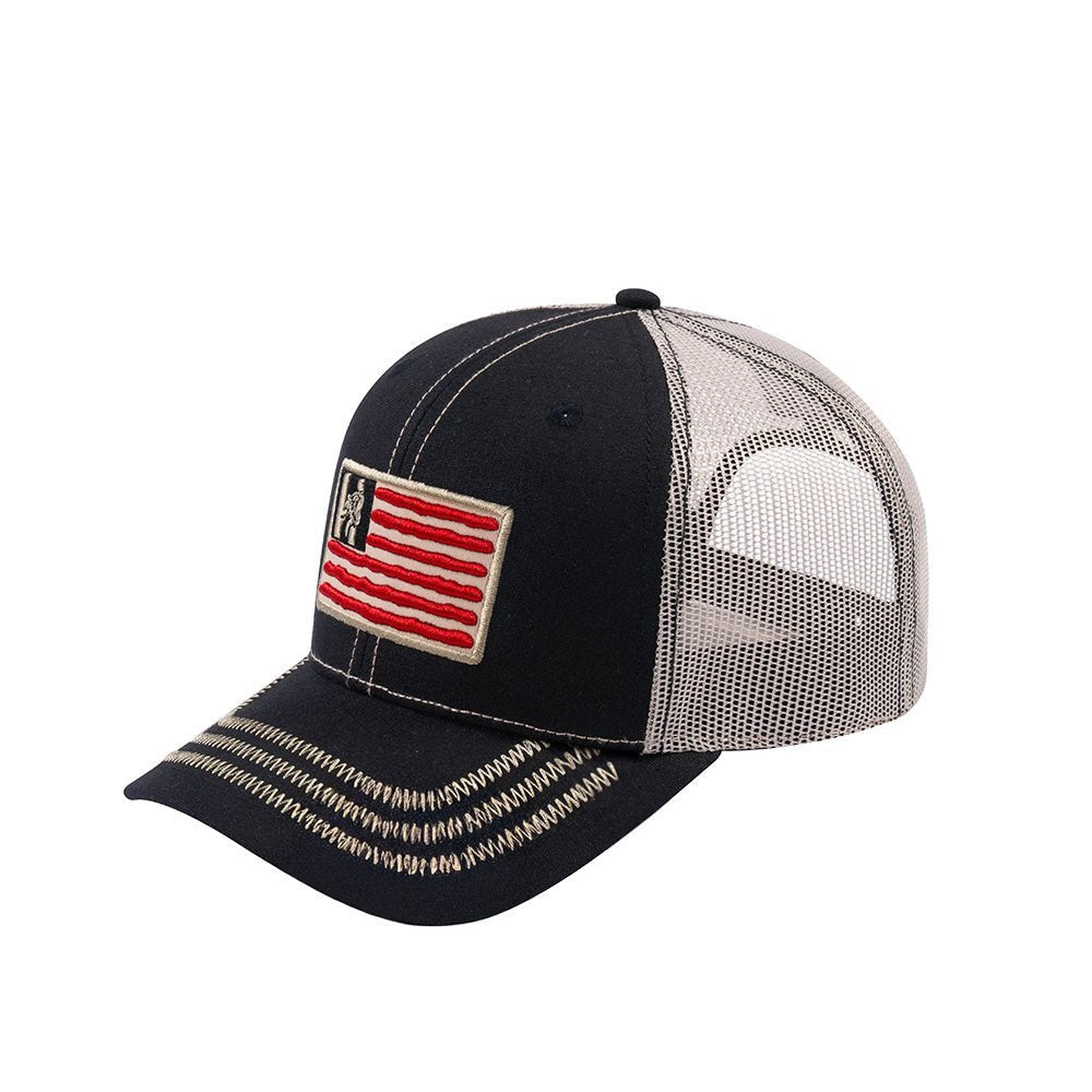 US Flag 6-Panel Trucker Hat