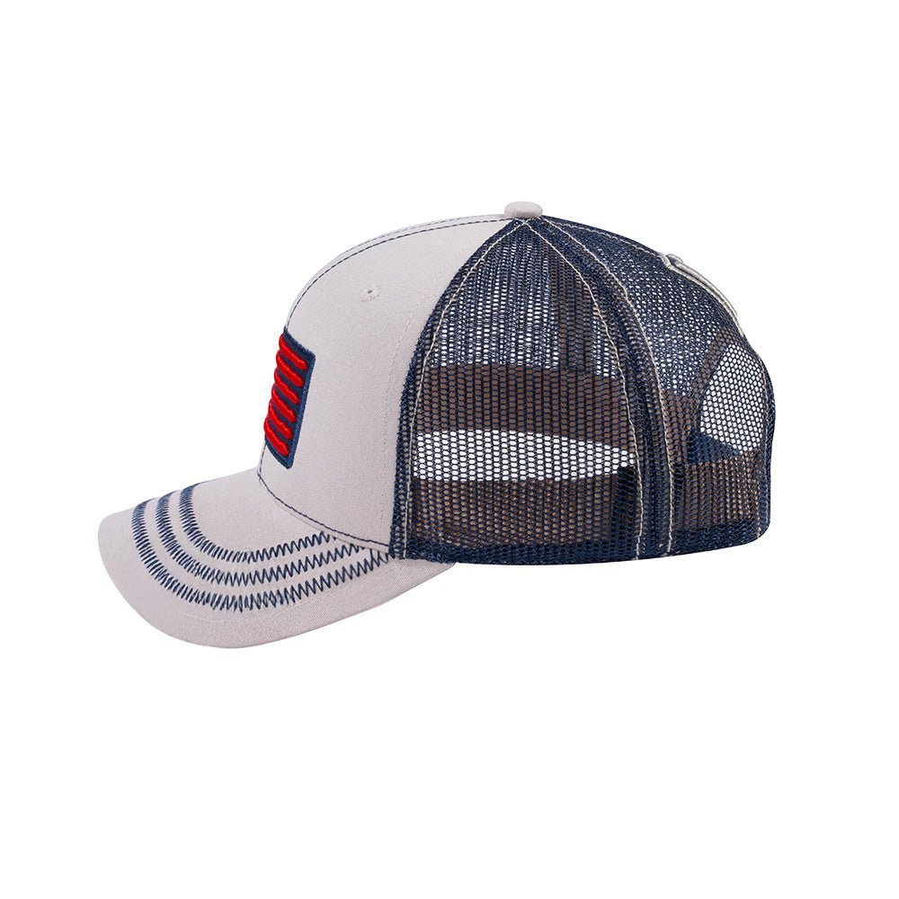 US Flag 6-Panel Trucker Hat