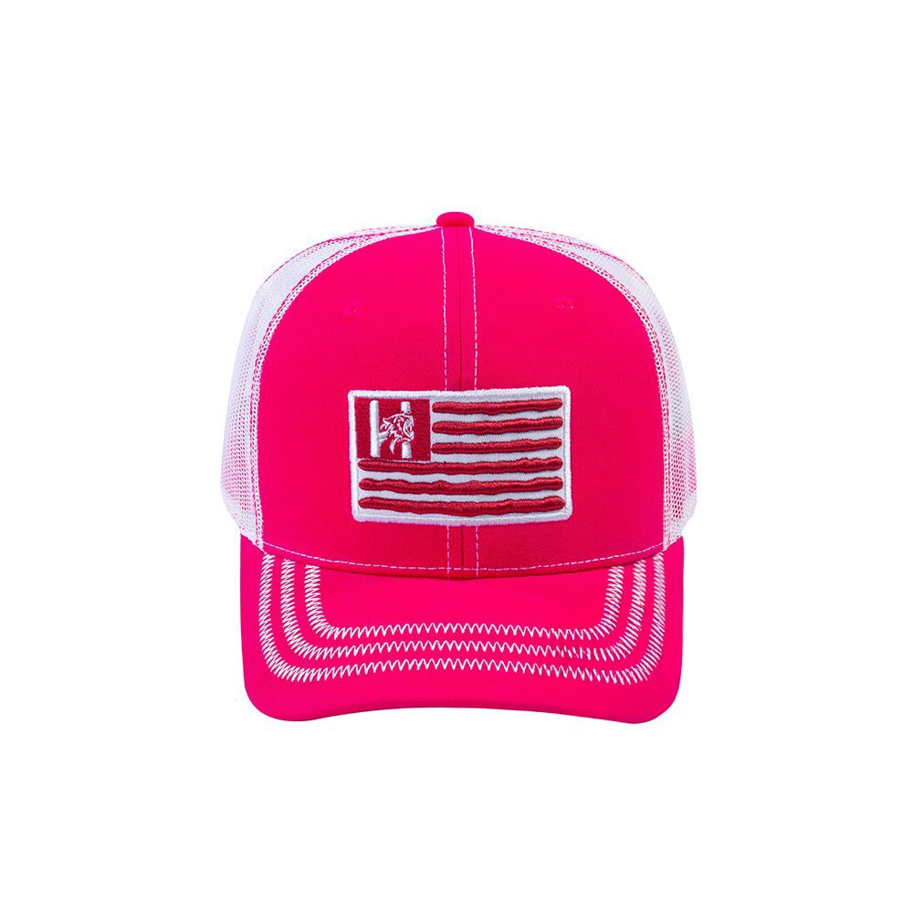 US Flag 6-Panel Trucker Hat