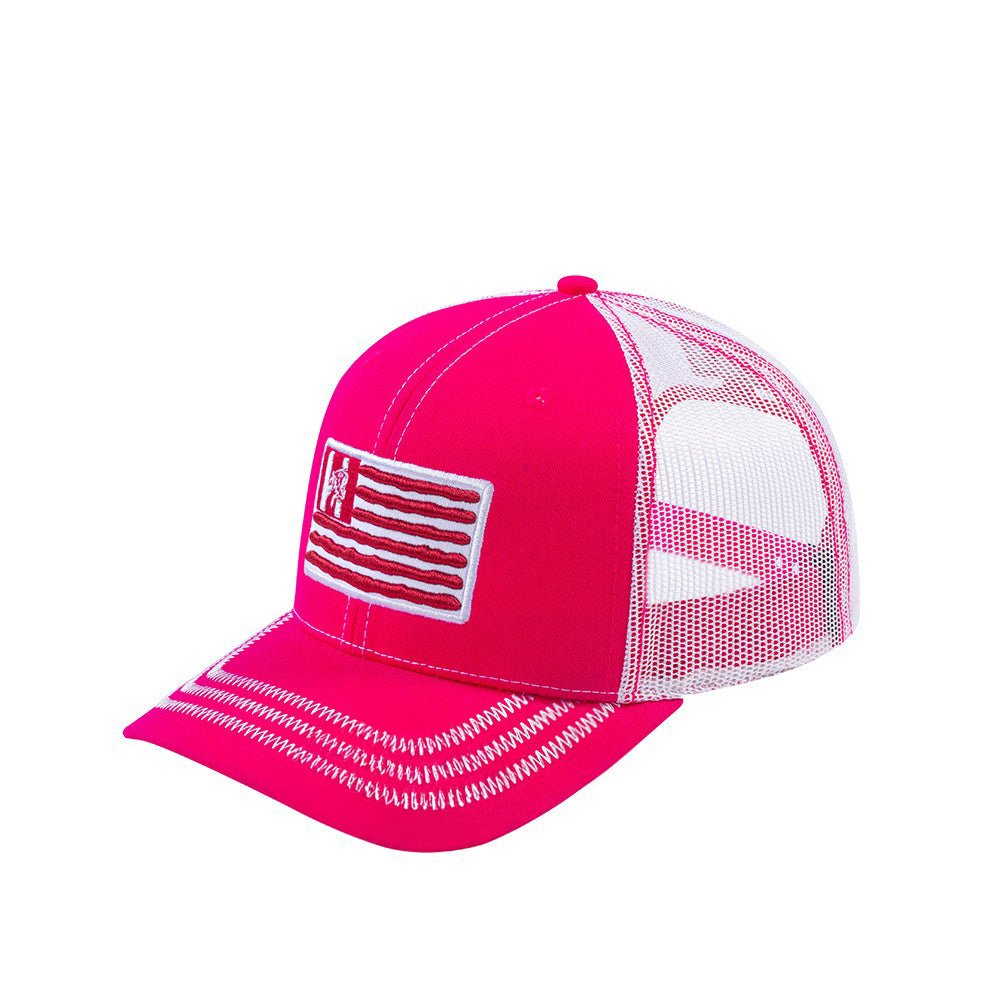US Flag 6-Panel Trucker Hat