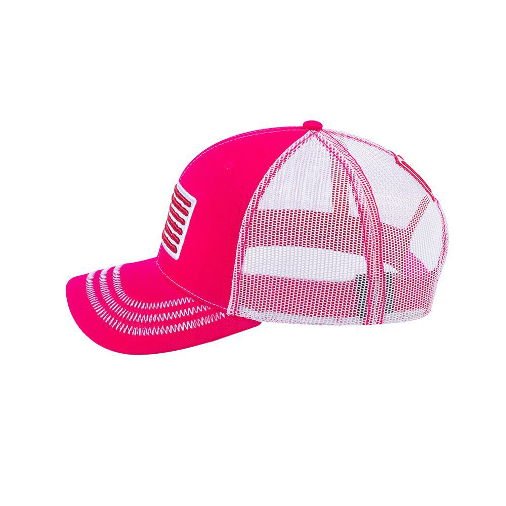 US Flag 6-Panel Trucker Hat