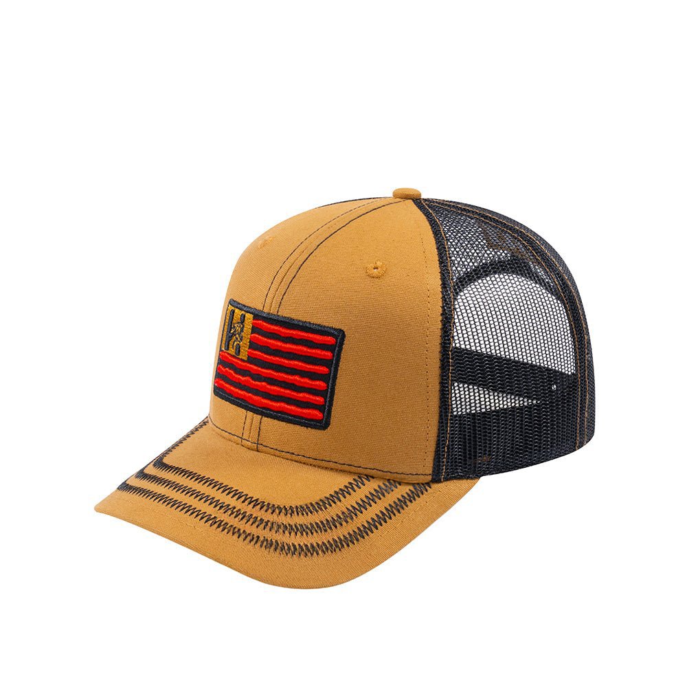 US Flag 6-Panel Trucker Hat