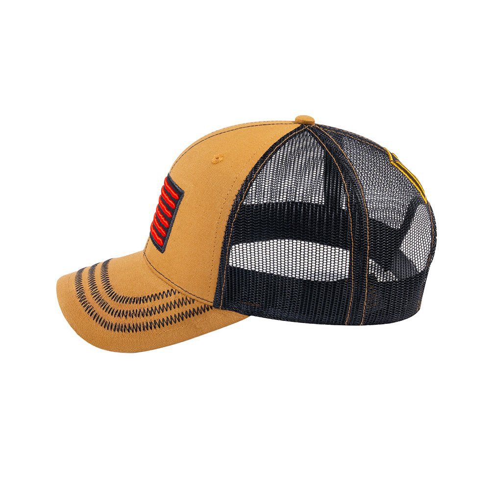 US Flag 6-Panel Trucker Hat