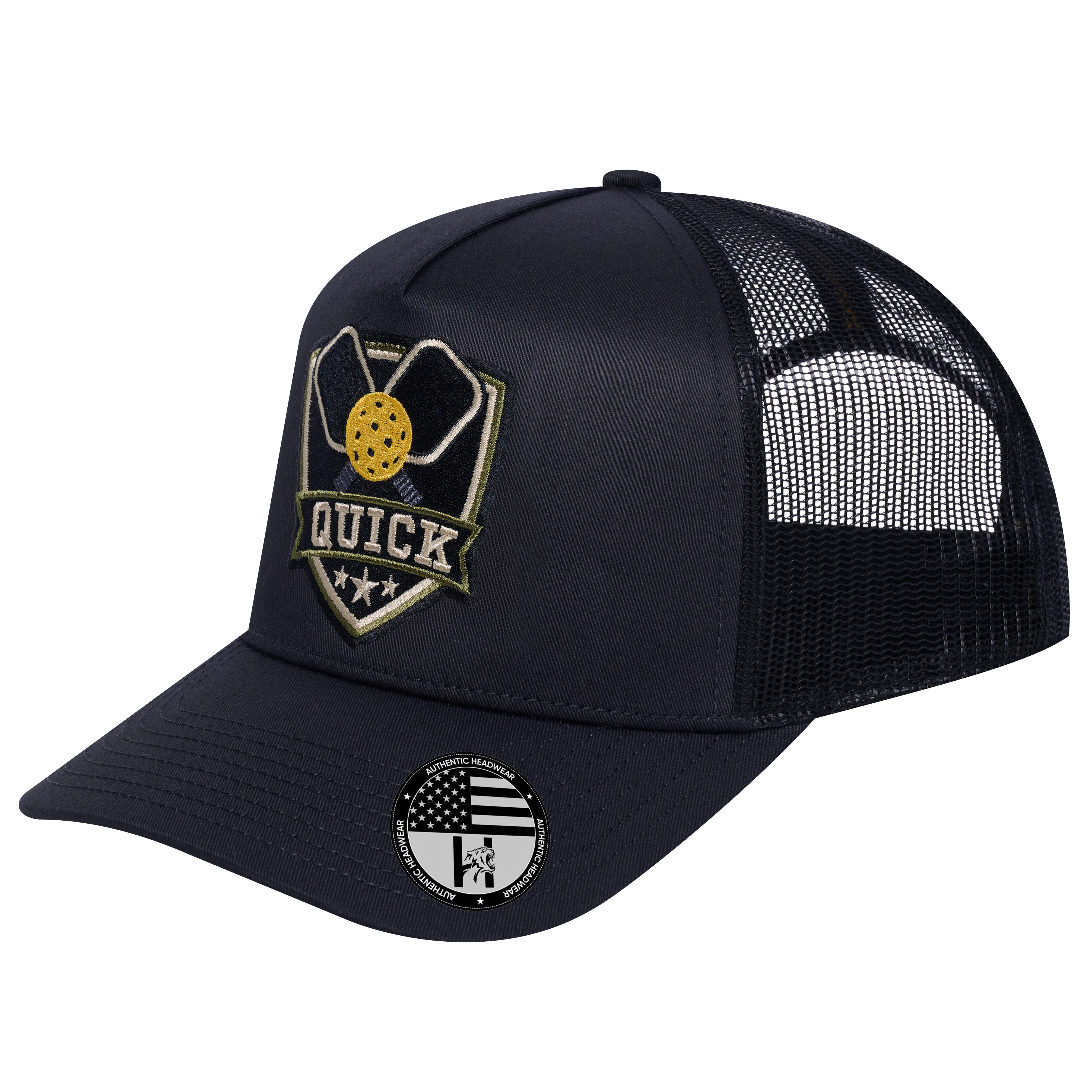 The Quick Pickleball 5-Panel Trucker Hat