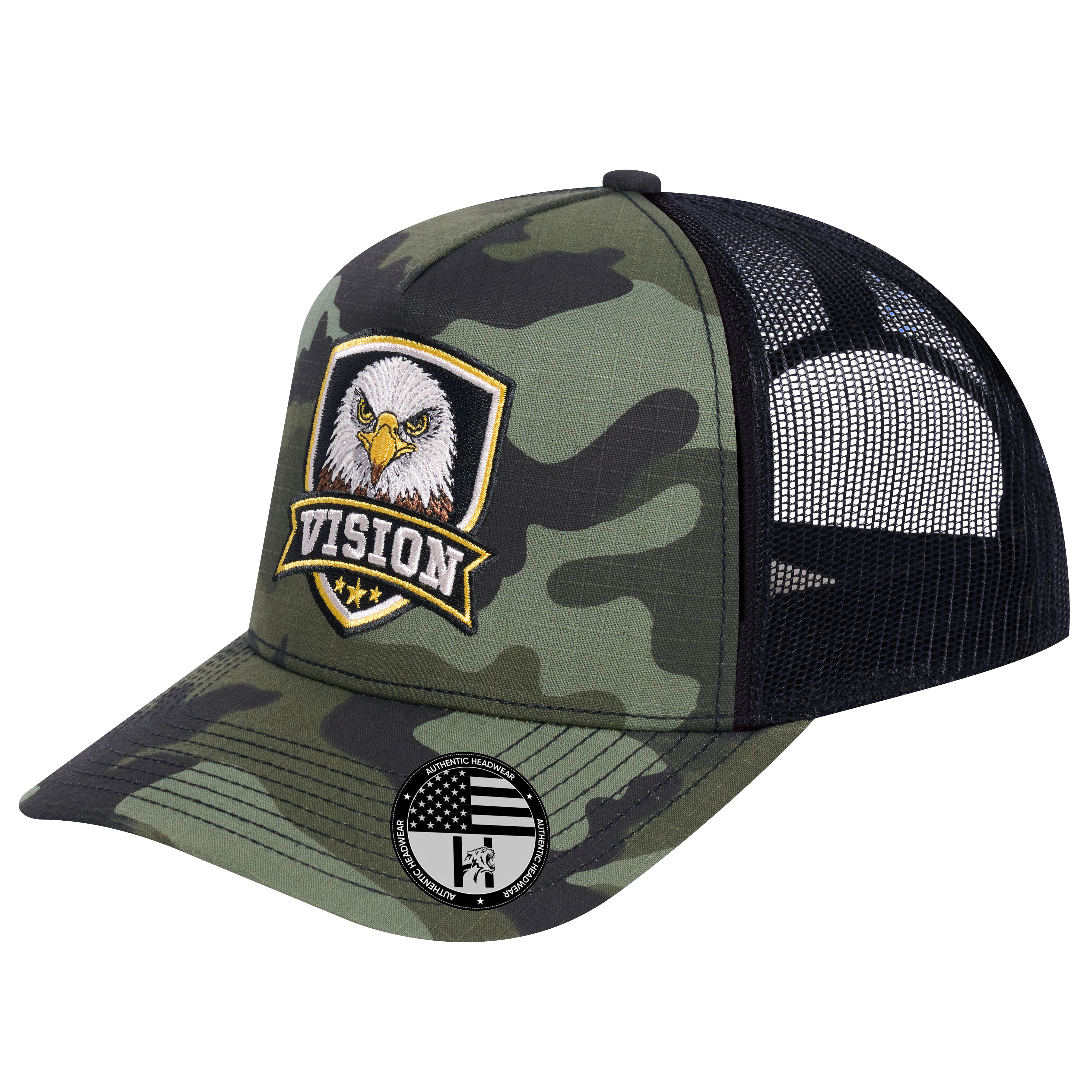 The Vision 5-Panel Trucker Hat