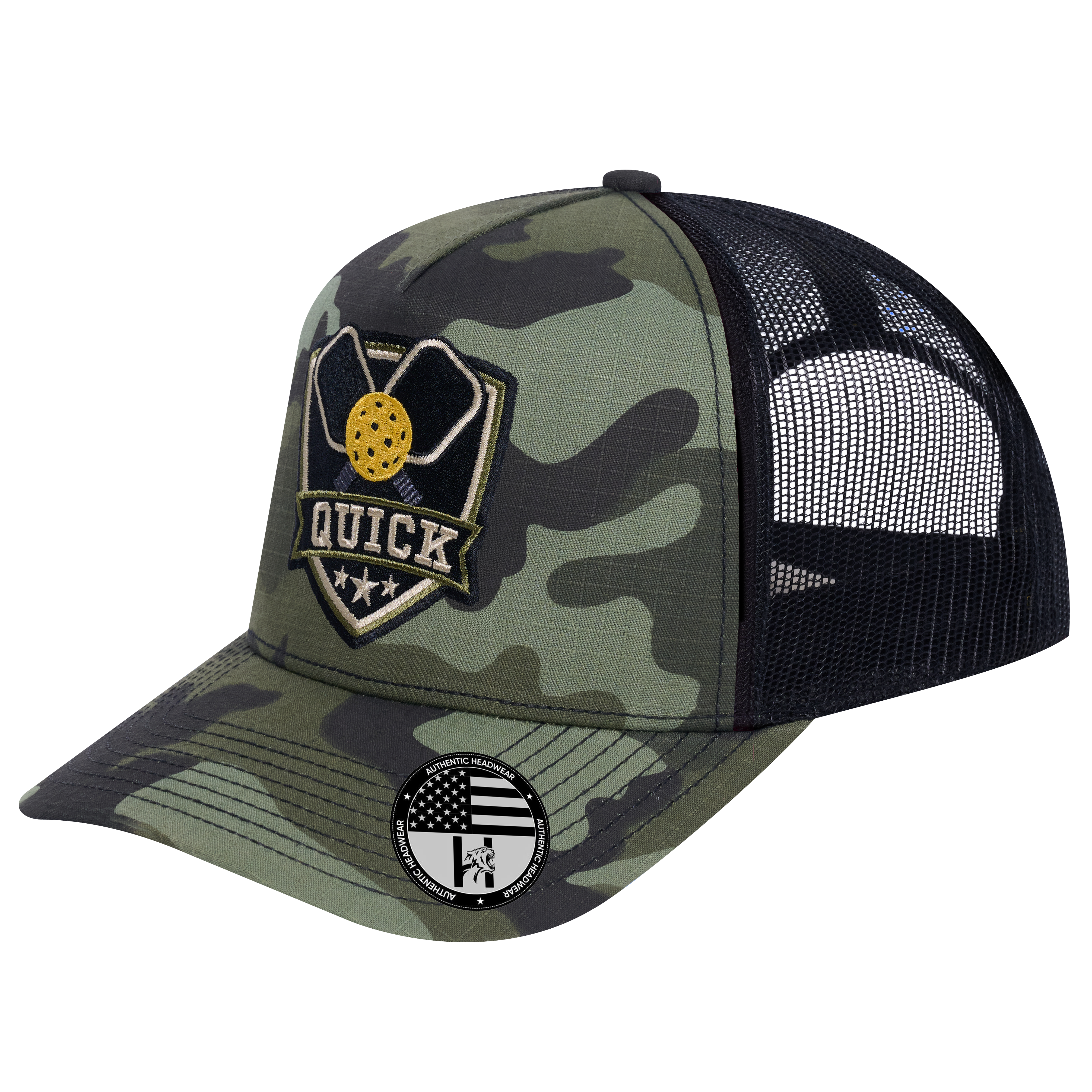 The Quick Pickleball 5-Panel Trucker Hat