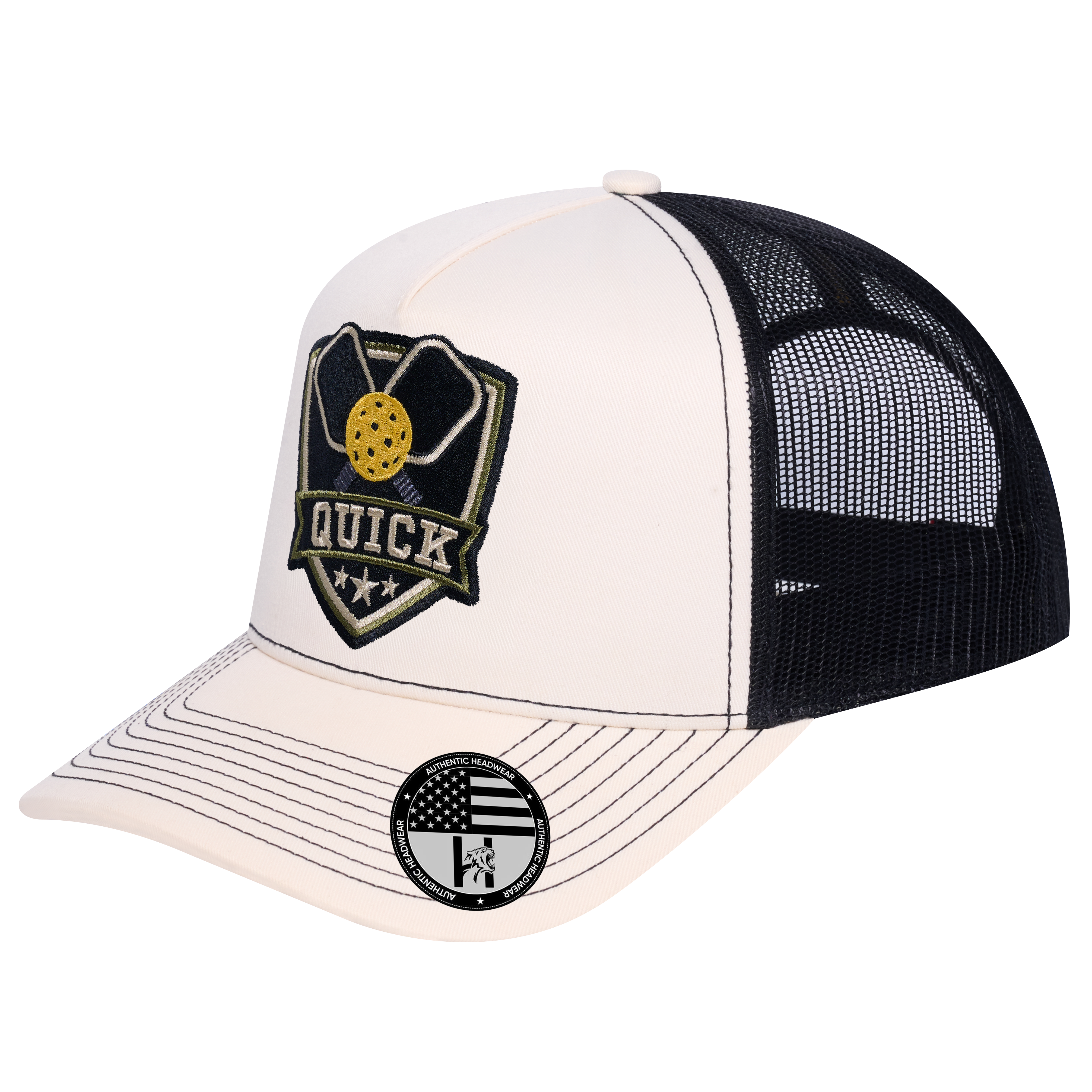 The Quick Pickleball 5-Panel Trucker Hat