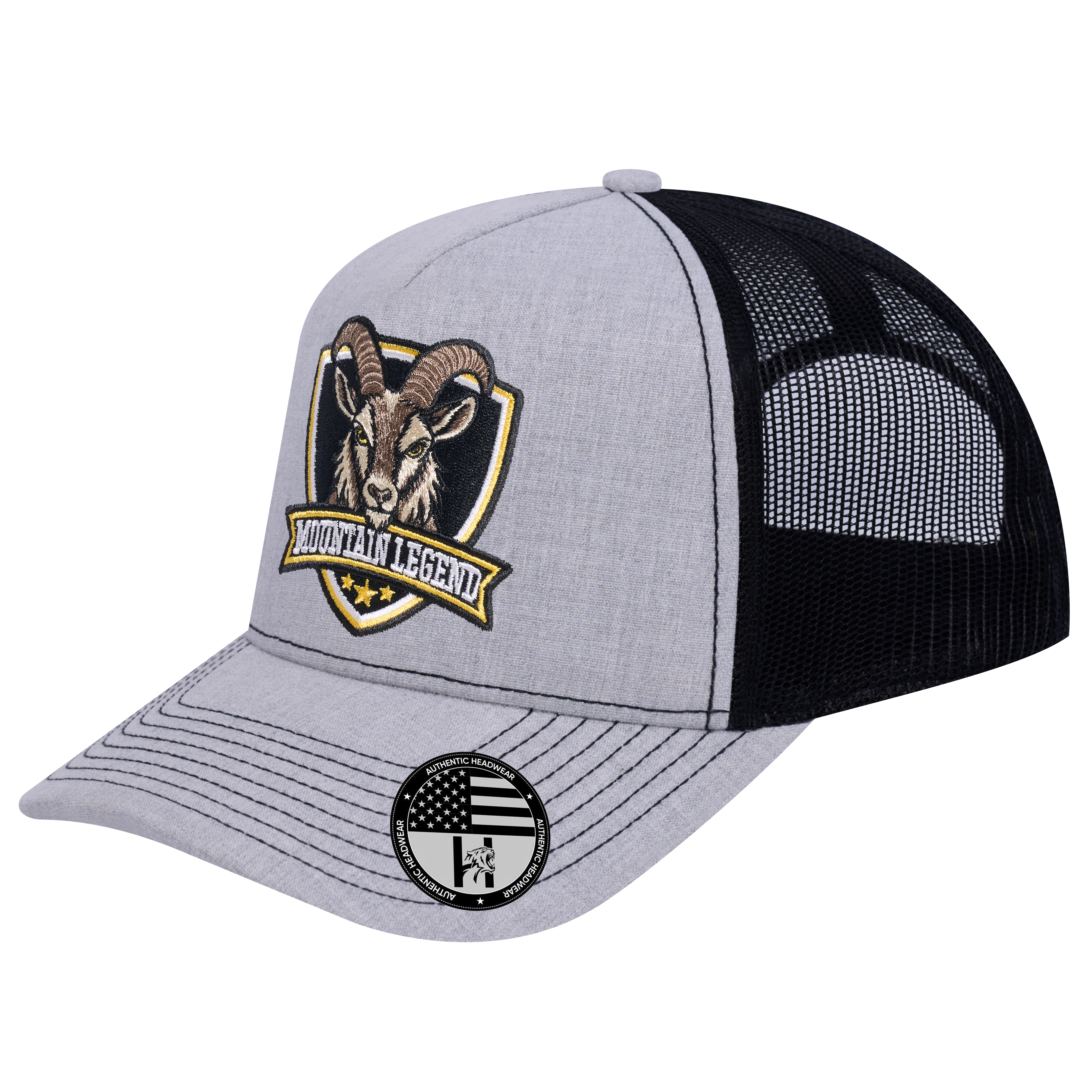 The Mountain Legend Goat 5-Panel Trucker Hat