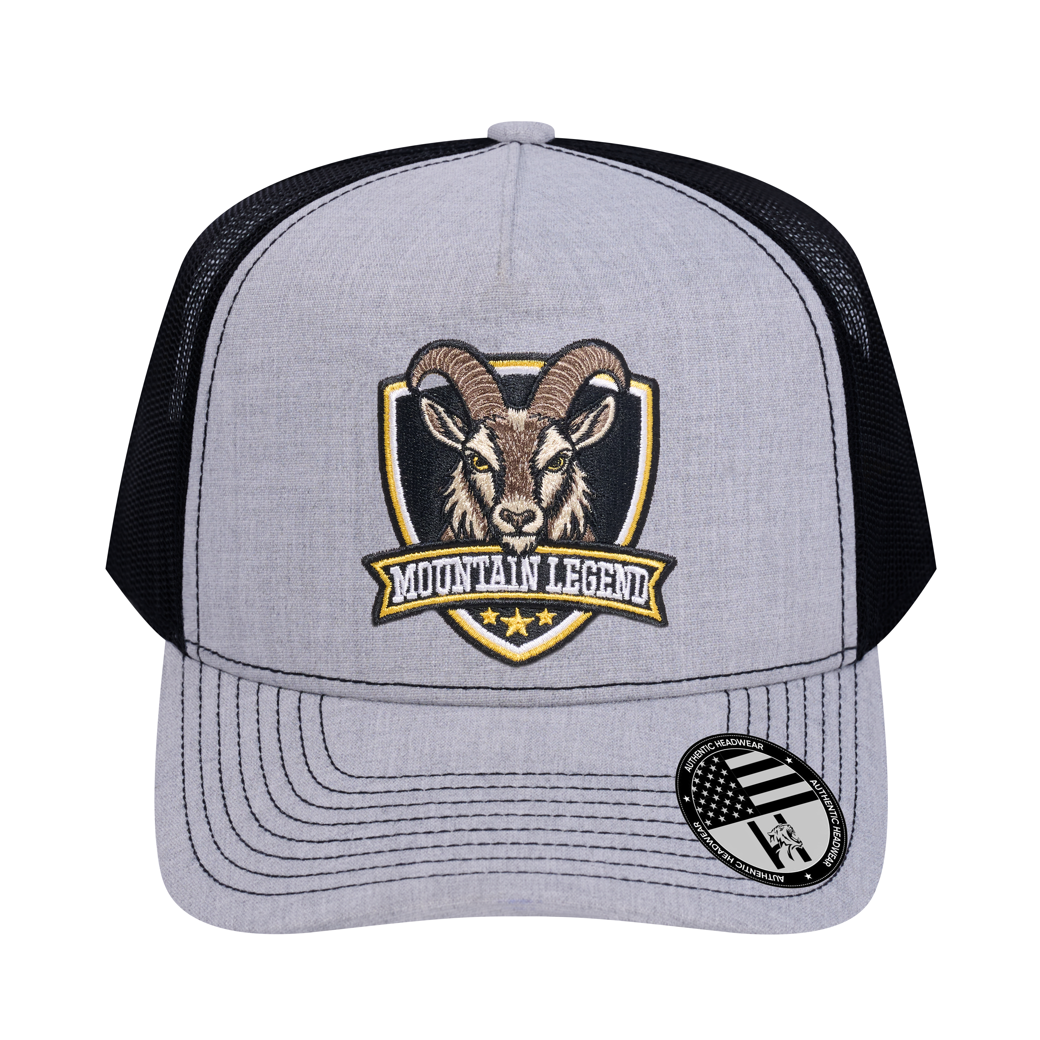 The Mountain Legend Goat 5-Panel Trucker Hat