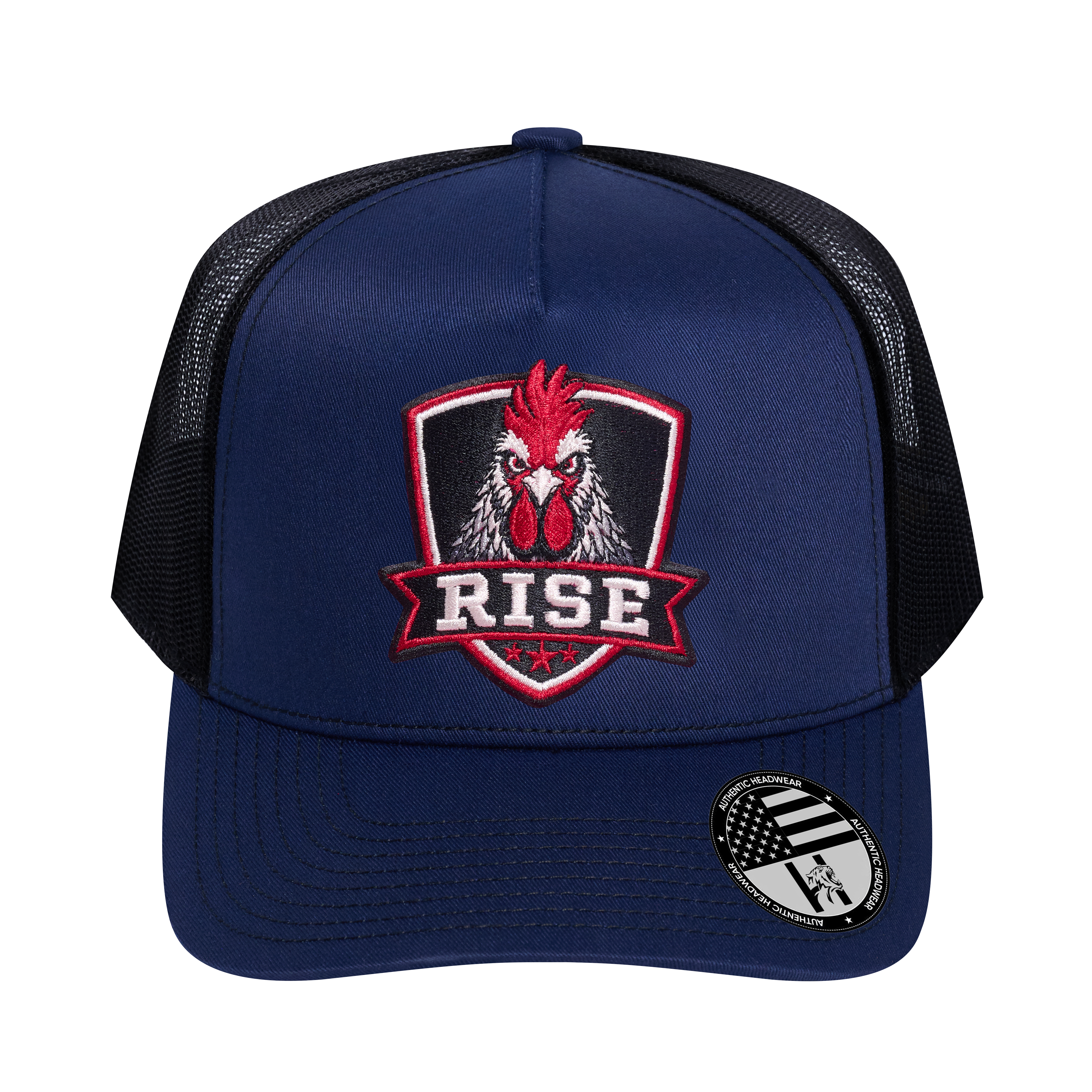 The Rise Rooster 5-Panel Trucker Hat
