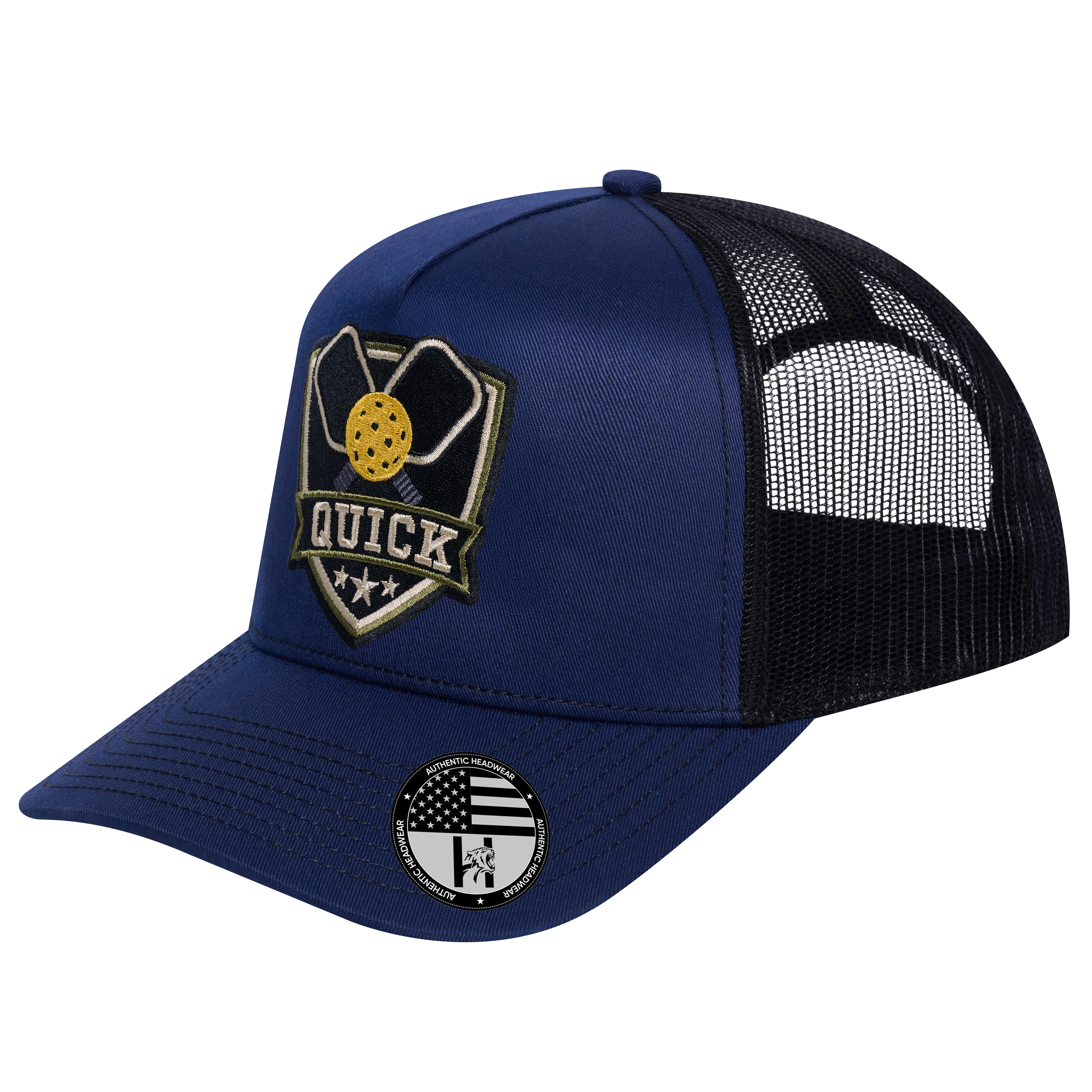 The Quick Pickleball 5-Panel Trucker Hat