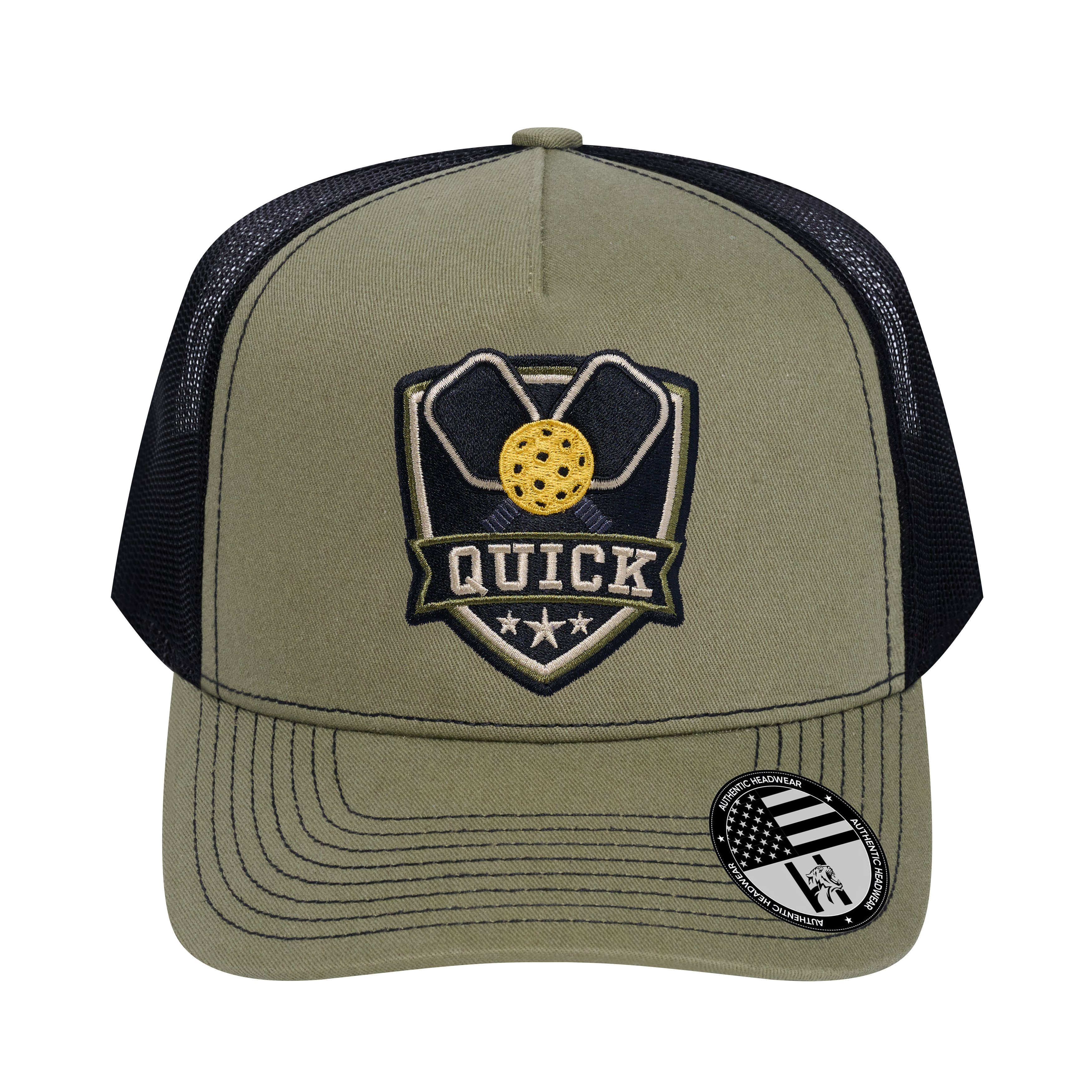 The Quick Pickleball 5-Panel Trucker Hat