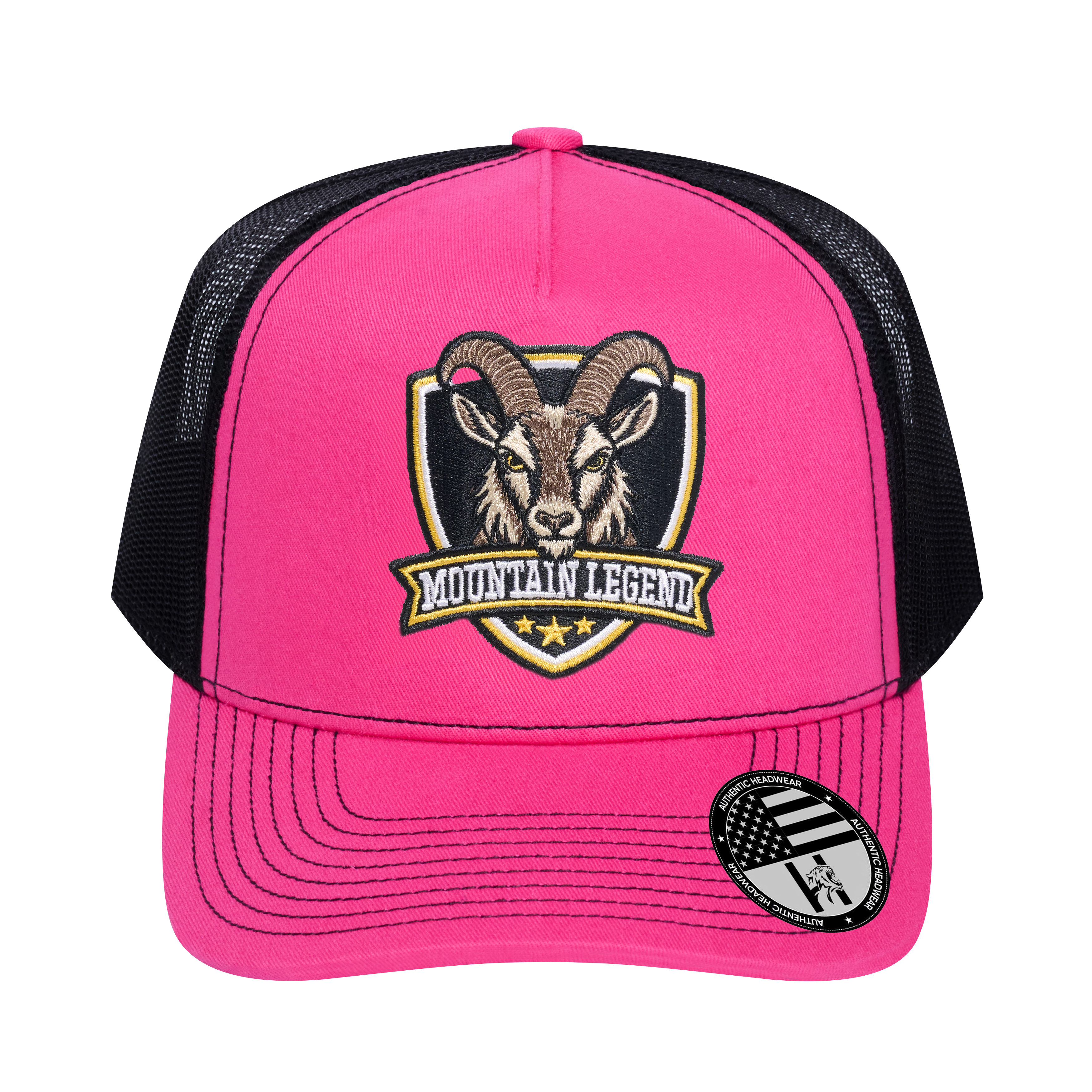 The Mountain Legend Goat 5-Panel Trucker Hat