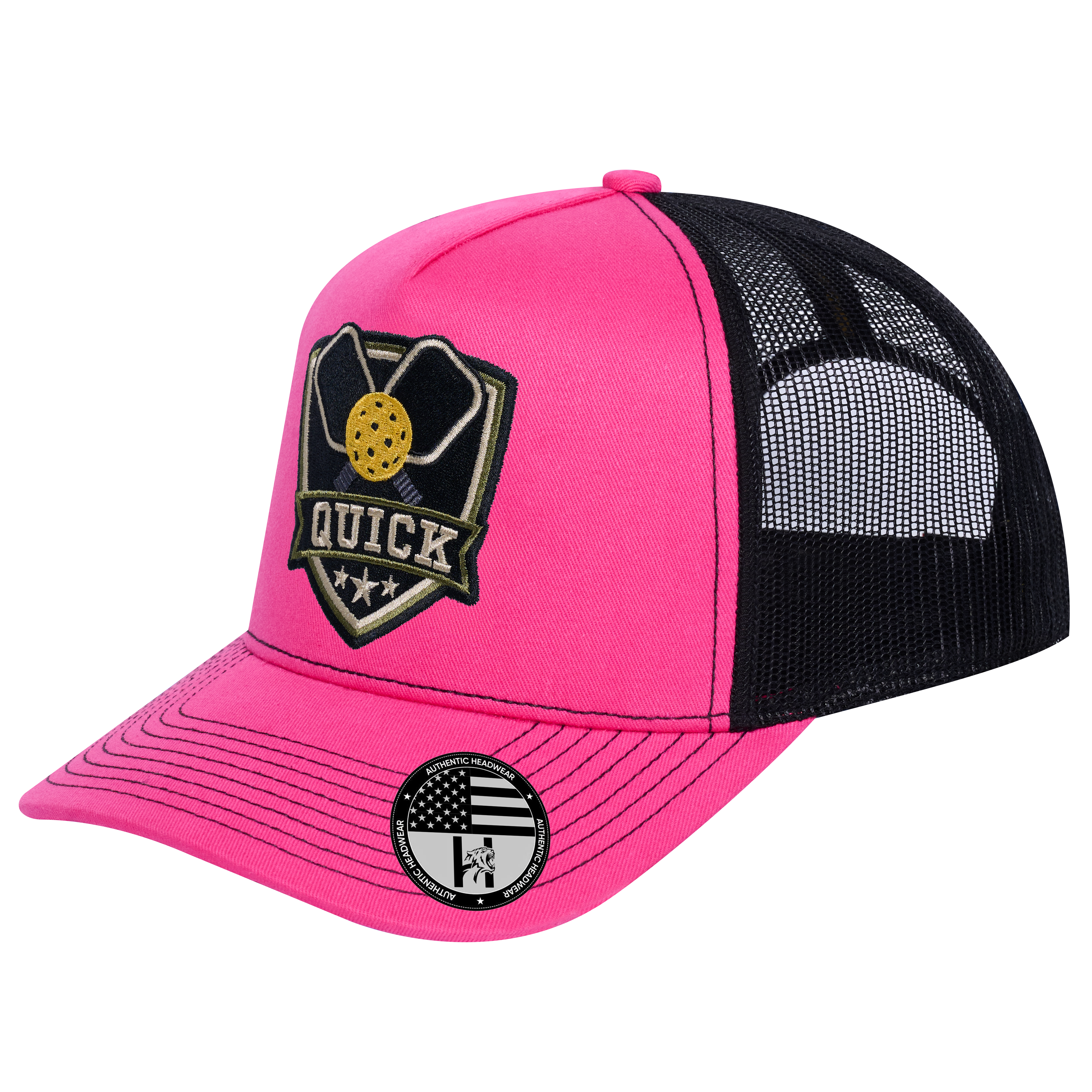 The Quick Pickleball 5-Panel Trucker Hat