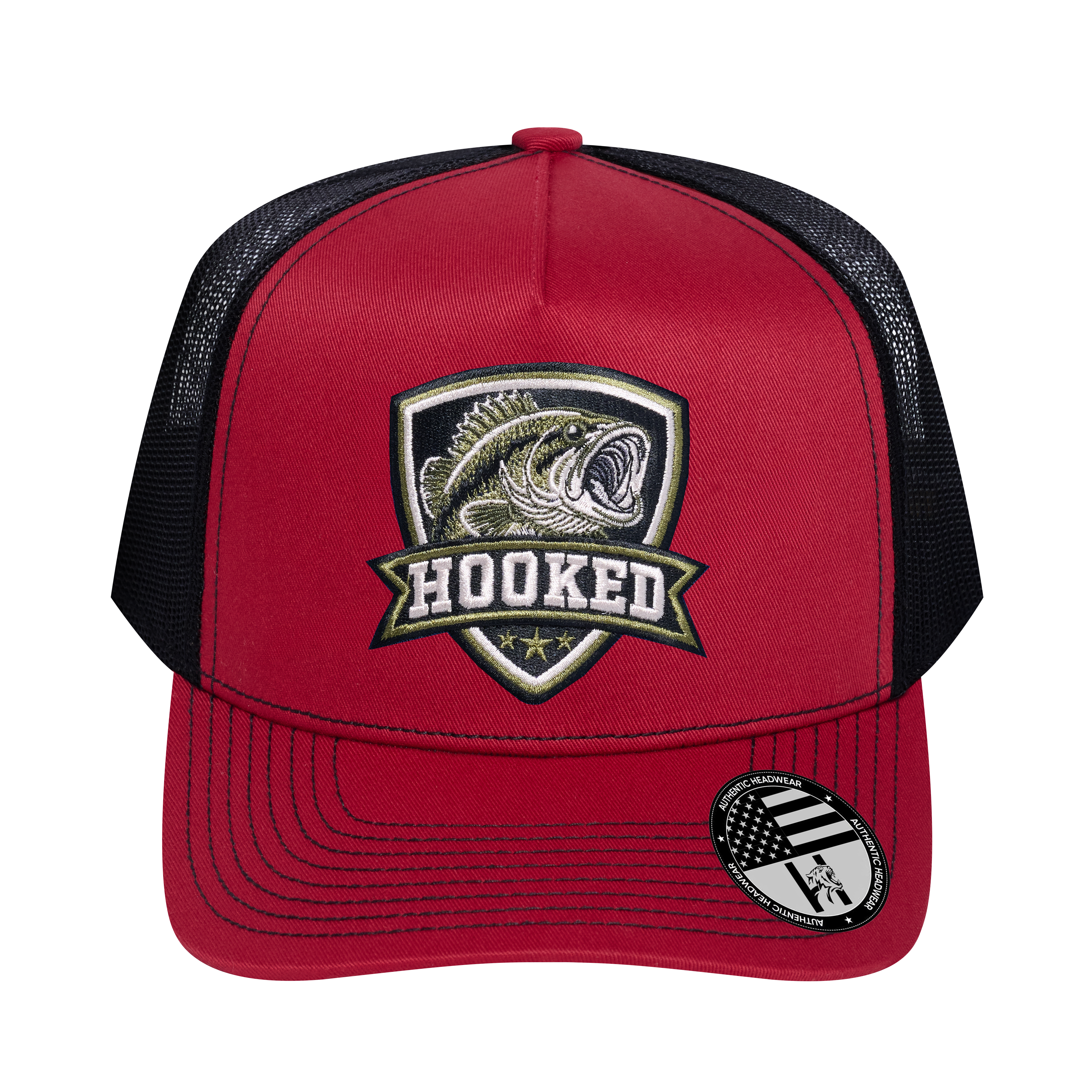 The Hooked Fishing 5-Panel Trucker Hat