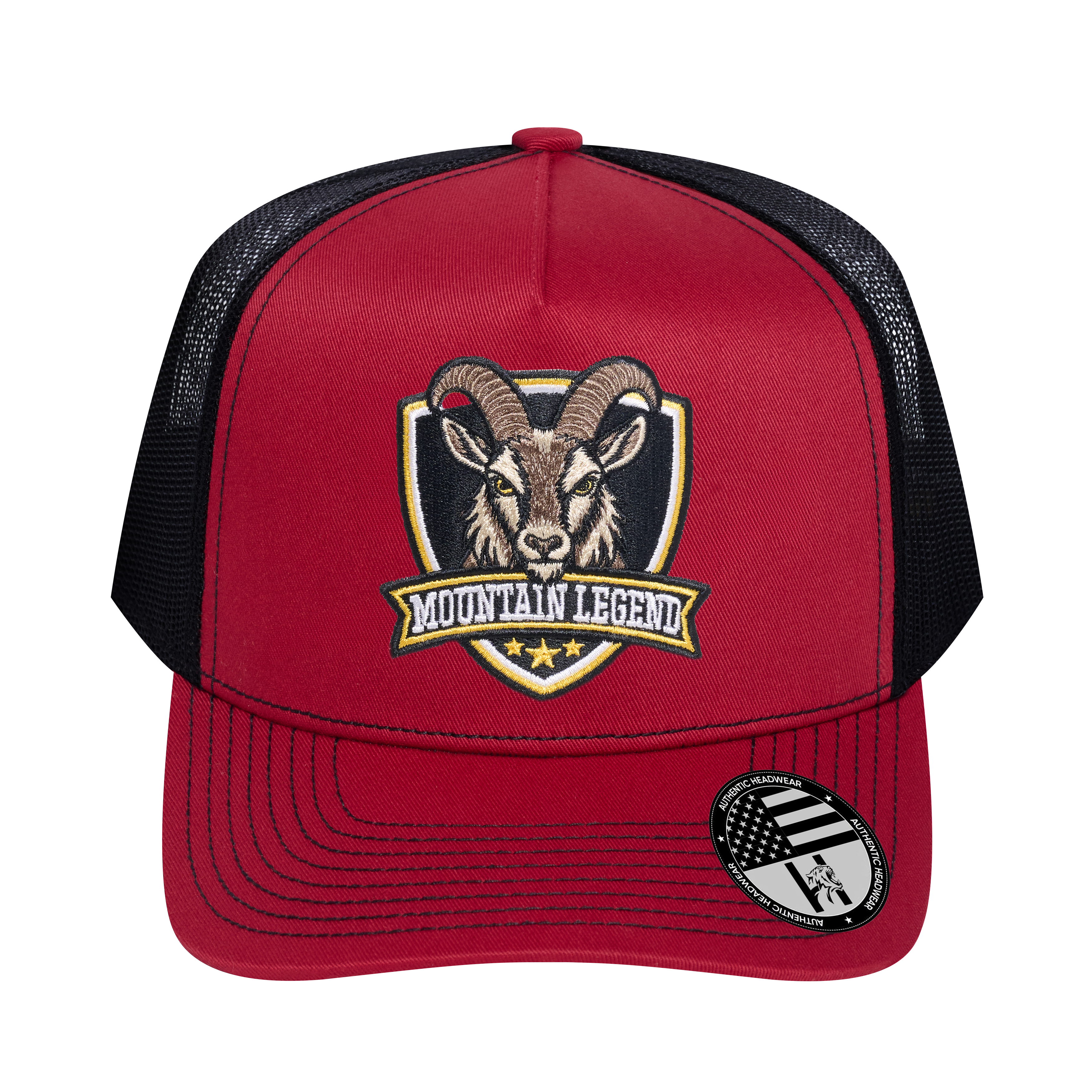 The Mountain Legend Goat 5-Panel Trucker Hat
