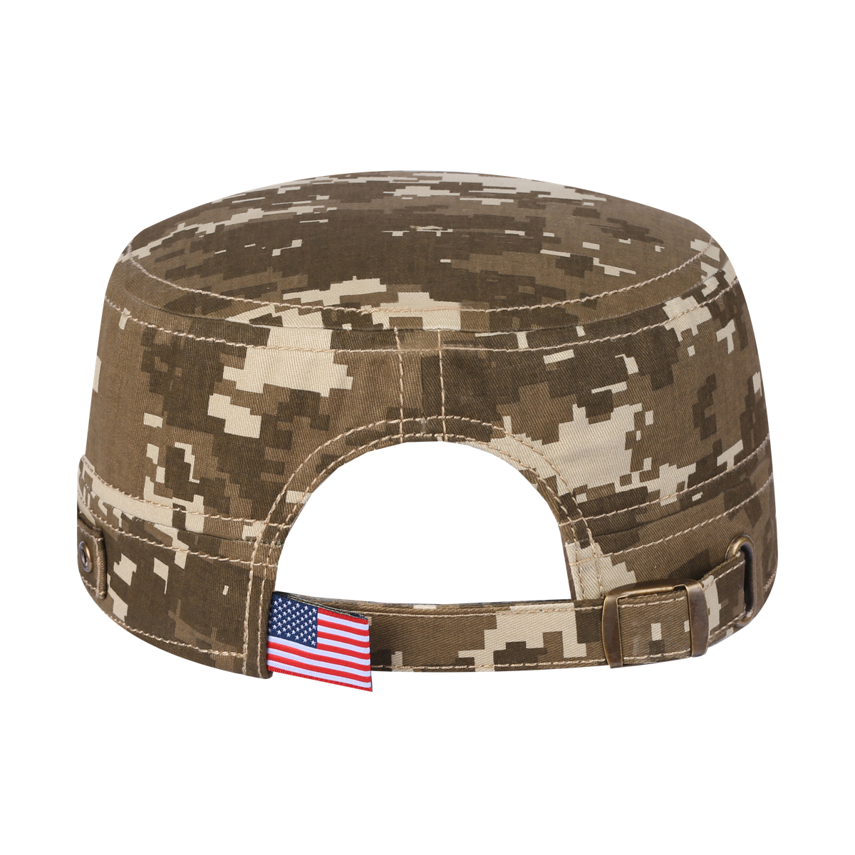 Unisex Blank, Military Hat, Khaki Camo 2/Khaki Camo 2, Adjustable Fit