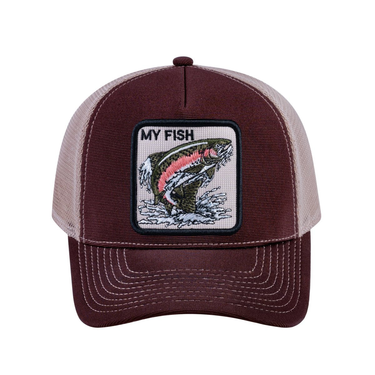 Salmon V2 5-Panel Trucker Hat